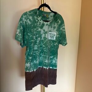 Big Bud Press Graphic Green and Brown Short Sleeve Tee
